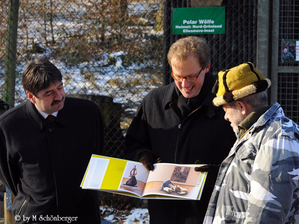 Alfons Lauer Christian Ege und Werner Freund (von links)